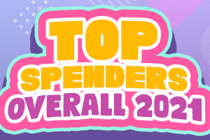TOP SPENDERS 2021 OVERALL