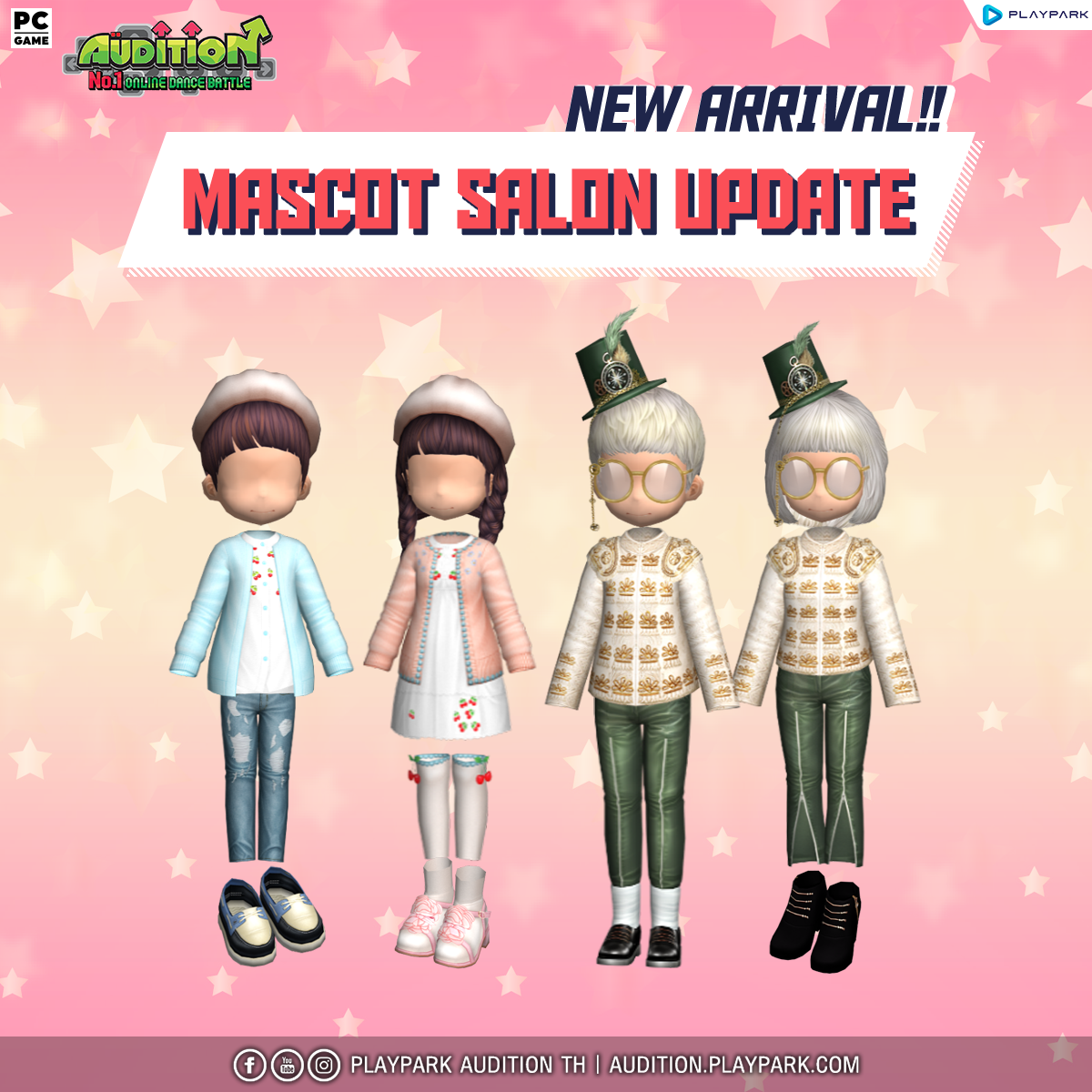 3 พฤษภาคมนี้ Update เพลงใหม่, Mascot Salon และไอเทมใหม่!!  