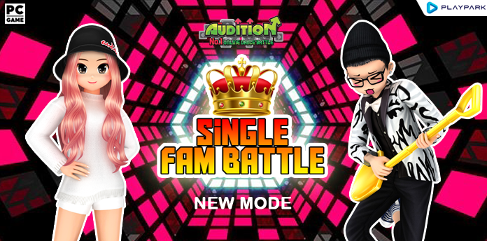 20 กรกฎาคมนี้ Update เพลงใหม่, New Mode Single Fam Battle และไอเทมใหม่!!  