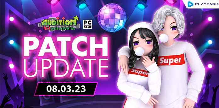 8 มีนาคมนี้ Update เพลงใหม่, Lucky Game, Mascot Salon และไอเทมใหม่!!  