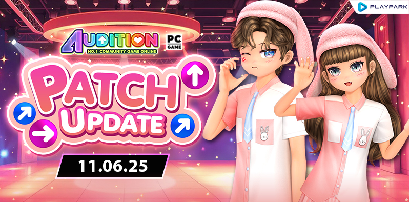 PATCH UPDATE 11 มิถุนายน : เพลงใหม่, Mascot Salon และไอเทมใหม่!!  