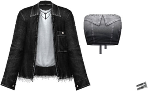 Exclusive Gacha : Denim box  