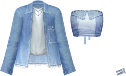 Exclusive Gacha : Denim box  