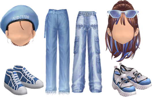 Exclusive Gacha : Denim box  