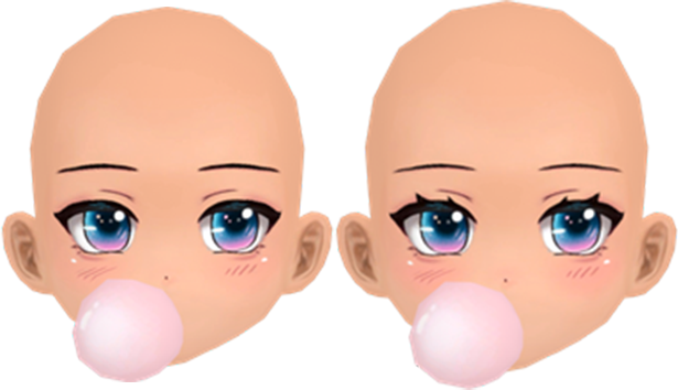 Gacha Face Box : Chewing and Sticky Face Box  
