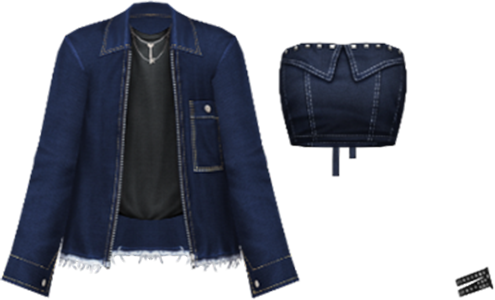 Exclusive Gacha : Denim box  