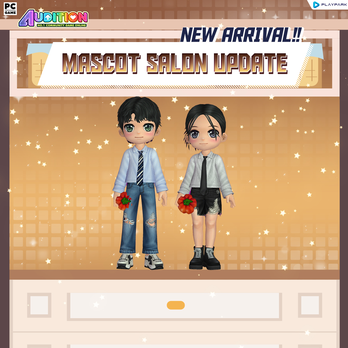 PATCH UPDATE 1 ตุลาคม : เพลงใหม่, Mascot Salon และไอเทมใหม่!!  