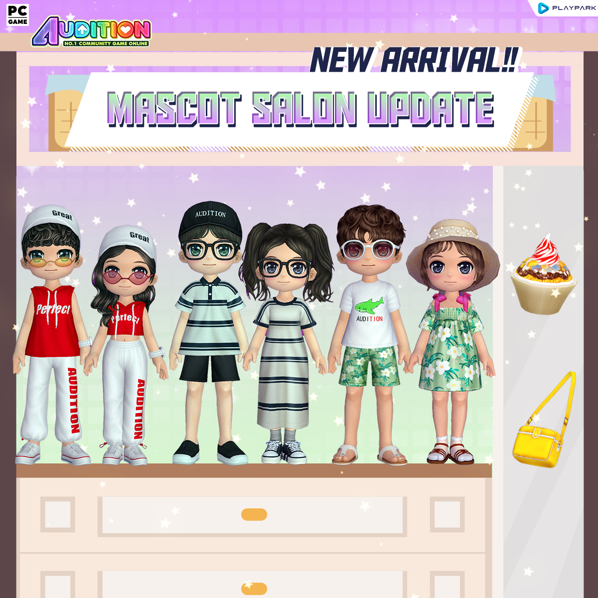 PATCH UPDATE 3 กันยายน : พบกับเพลงใหม่จาก Bowkylion พร้อมกับ Dance Event, Mascot Salon และไอเทมใหม่!!  