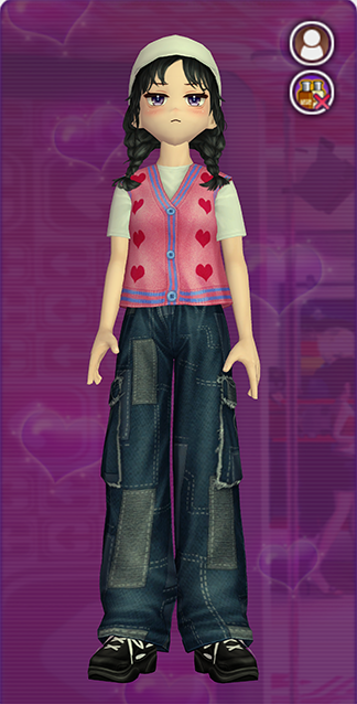 Gacha : Angry Shy Child Face  