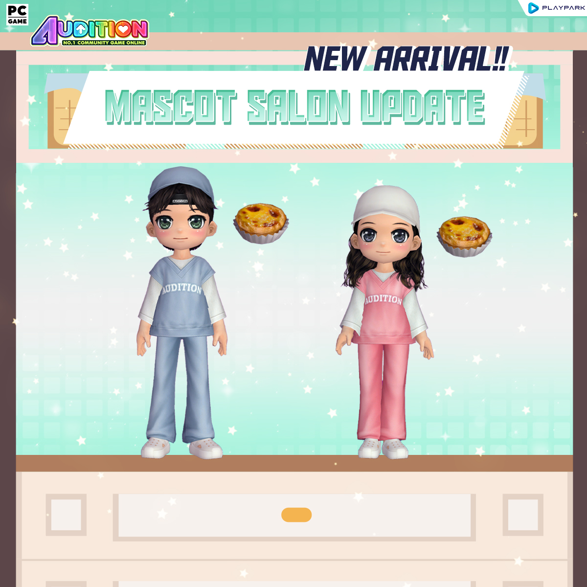 PATCH UPDATE 3 ธันวาคม : เพลงใหม่, Mascot Salon และไอเทมใหม่!!  