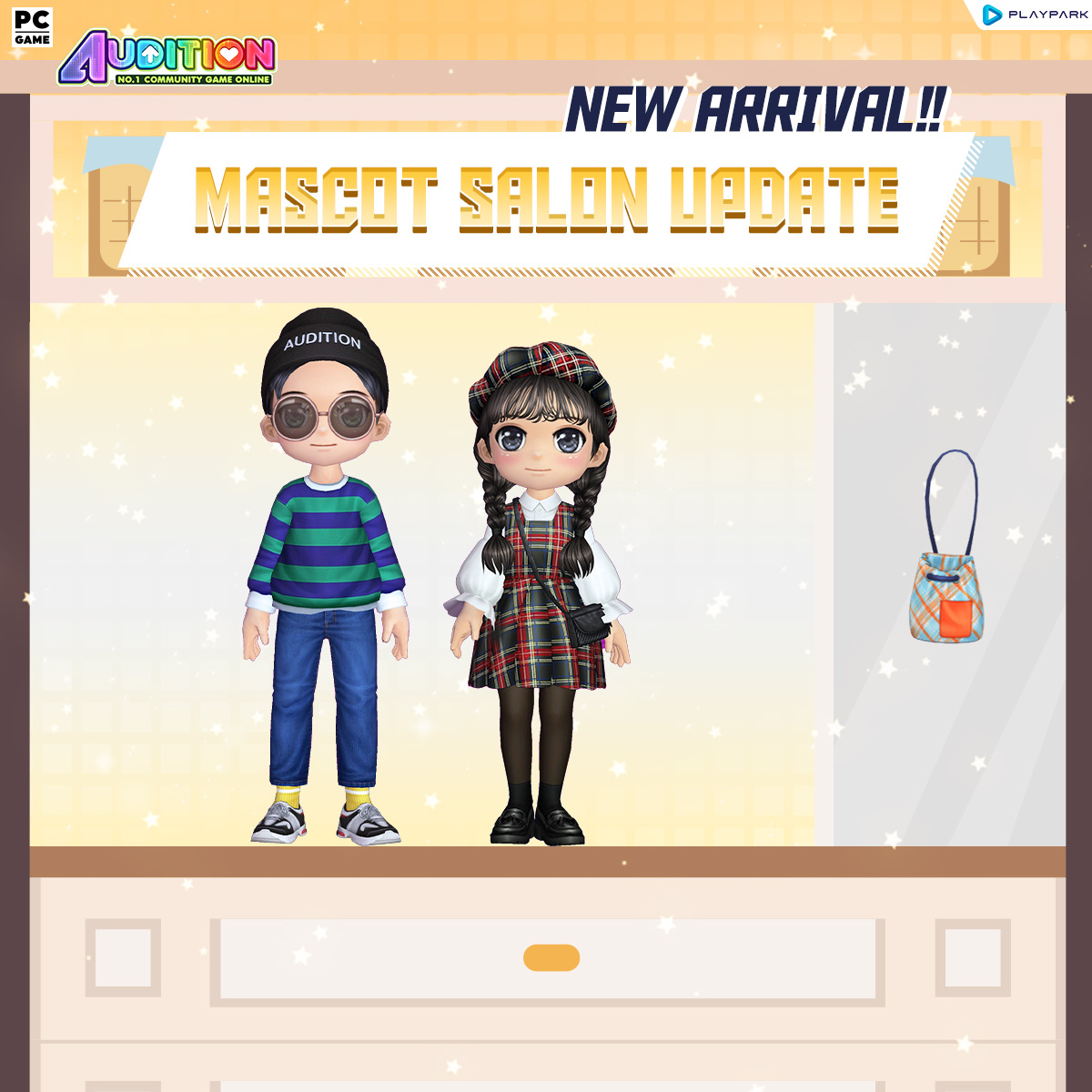 PATCH UPDATE 7 มกราคม : เพลงใหม่, Mascot Salon, Fashion Board Game และไอเทมใหม่!!  