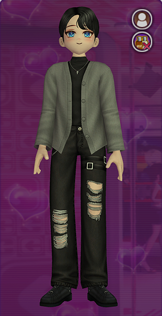 Gacha : Crystal Clear Blue Box  