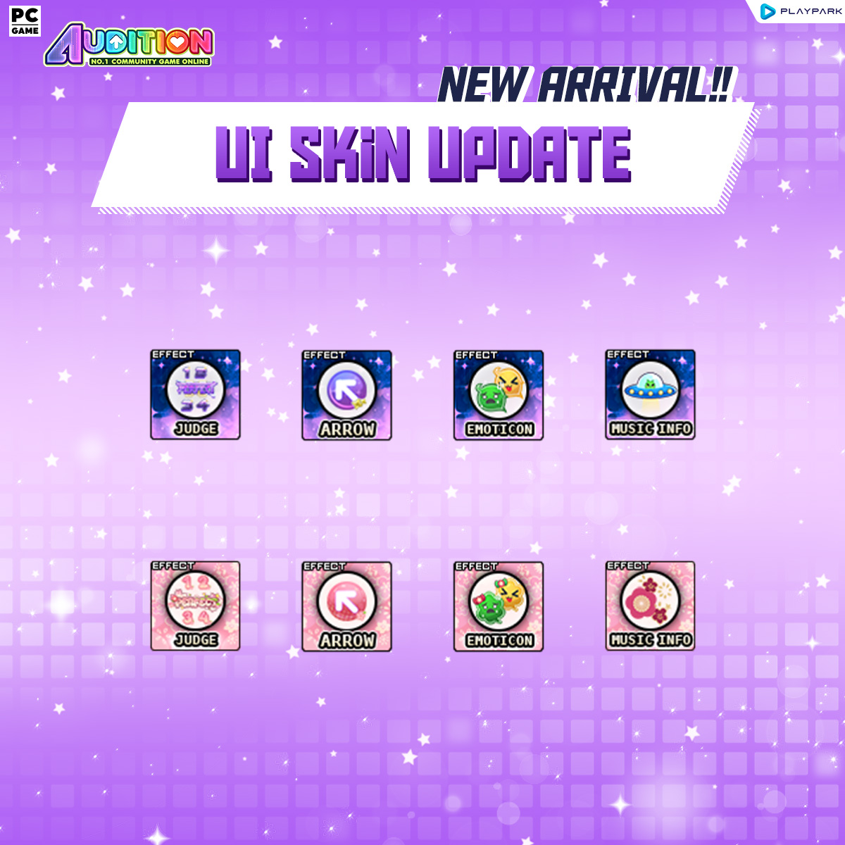PATCH UPDATE 6 พฤษภาคม : พบกับ UI Skin และไอเทมใหม่!  