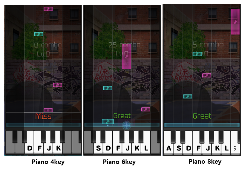 Piano Mode !!  