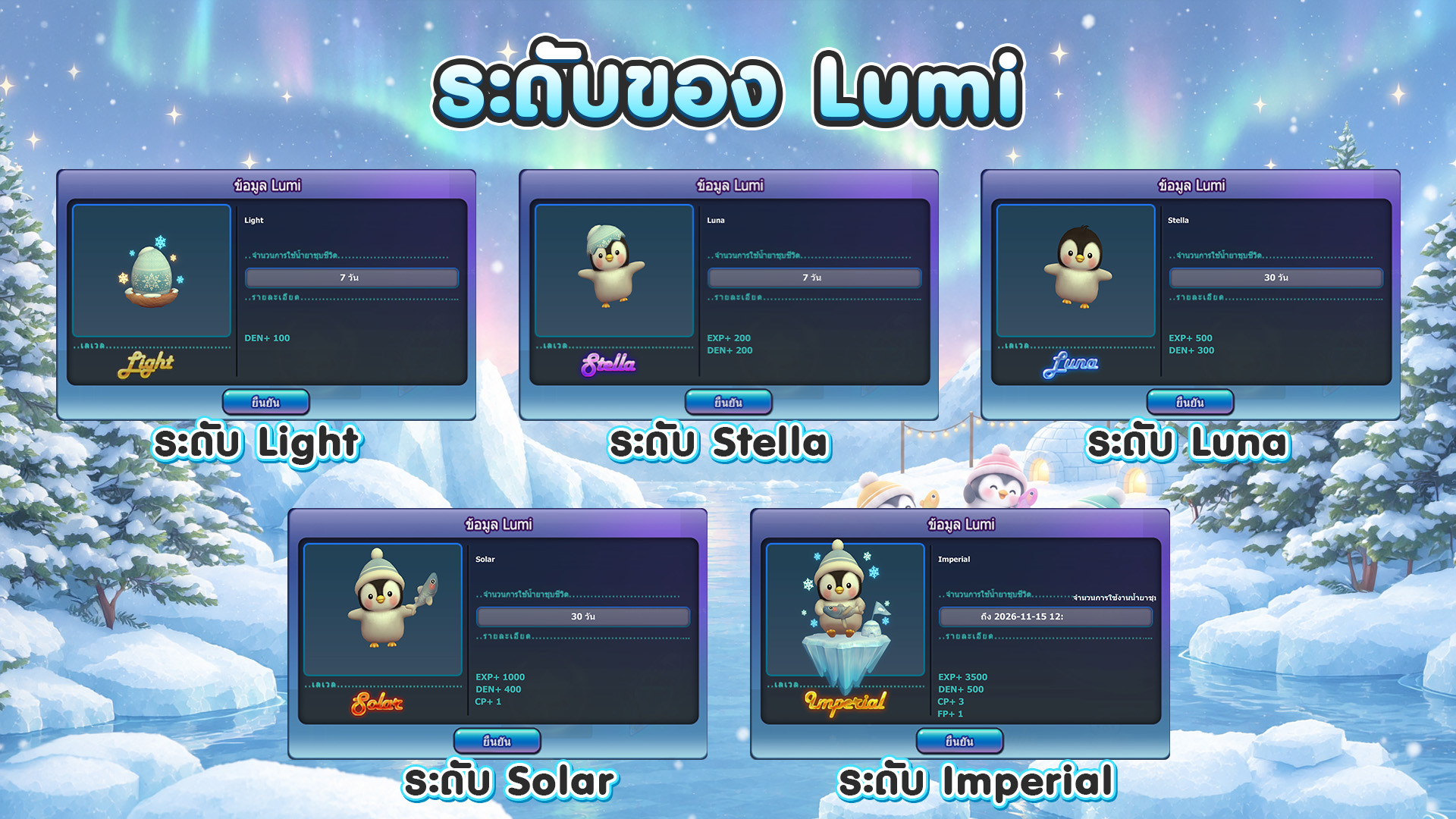 LUMI SS2 เจ้าเพนกวินน้อยมาให้จุ่มแย้วว!